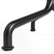 HAY Deville Square Tilt-Top Dining Table in Anthracite — base detail view