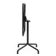 HAY Deville Outdoor Tilt-Top Dining Table Rectangular in Anthracite — packshot, detail