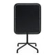 HAY Deville Outdoor Tilt-Top Dining Table Rectangular in Anthracite — packshot, detail