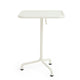 HAY Deville Square Tilt-Top Dining Table in Cream White — front packshot