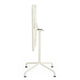 HAY Deville Outdoor Tilt-Top Dining Table Rectangular in Cream White — packshot, detail