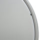 HAY Deville Round Tilt-Top Dining Table 80cm in Silver Grey — detail view
