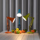 Anglepoise 90 Mini Mini Desk Lamp in Avocado Green, Sunburnt Orange and Turquoise Blue — lifestyle, kitchen