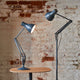 Anglepoise Type 75 Floor Lamp in Slate Grey — lifestyle, with Anglepoise Type 75 Table Lamp