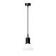 Anglepoise Type 80 Pendant Light in Matte Black Opal Glass — packshot, detail