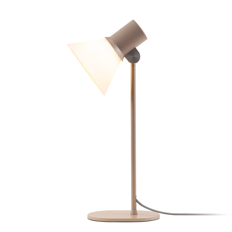 Anglepoise Type 80 T1 Table Lamp in Pale Putty Opal Glass — packshot