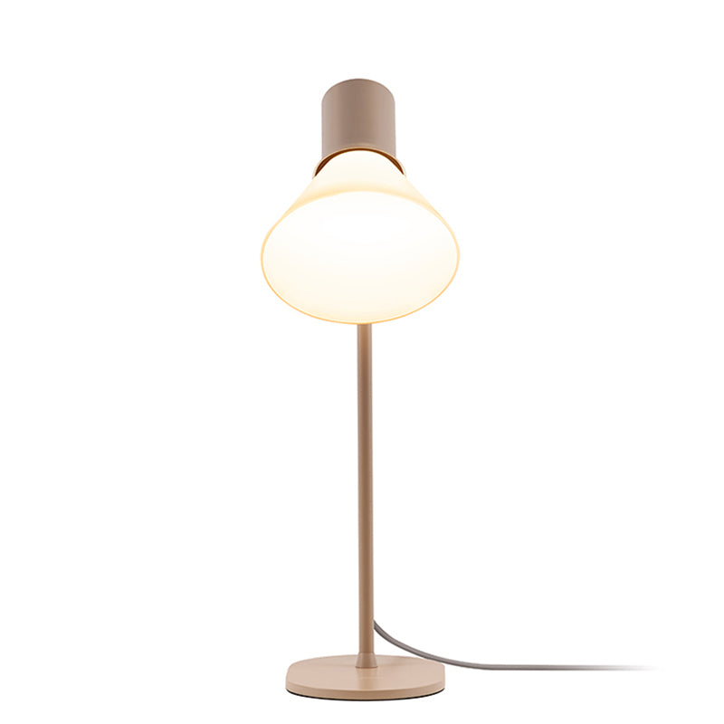 Anglepoise Type 80 T1 Table Lamp in Pale Putty Opal Glass — packshot, detail