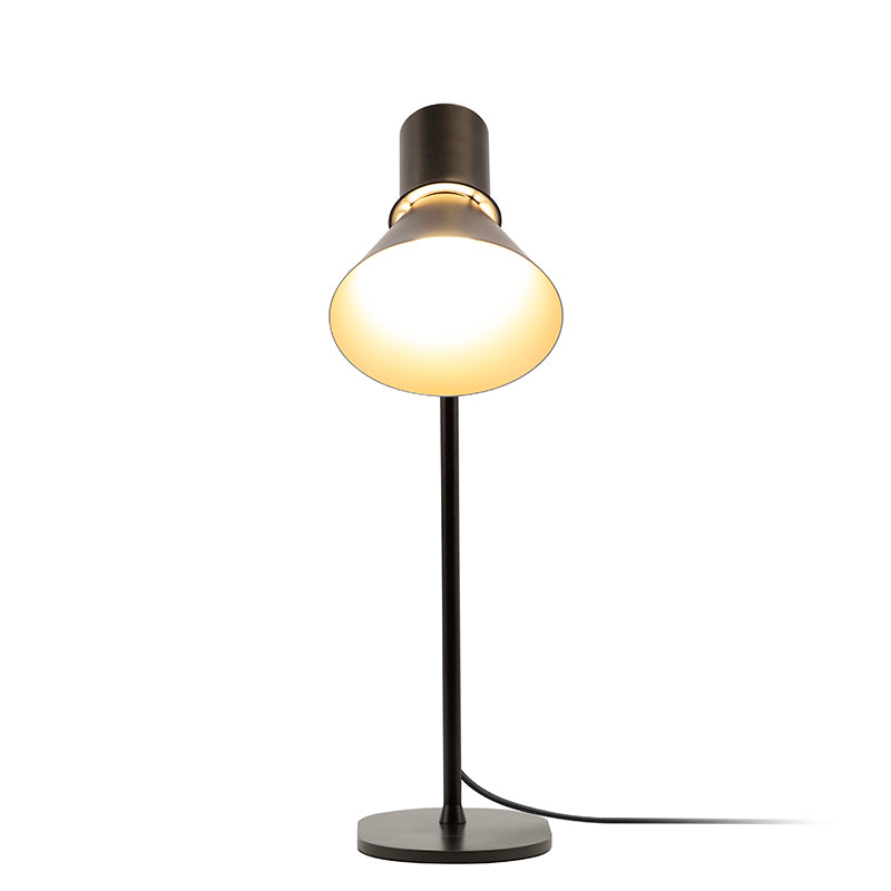 Anglepoise Type 80 T1 Table Lamp in Matte Black — packshot, detail