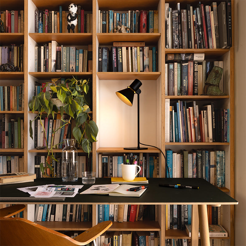 Anglepoise Type 80 T1 Table Lamp in Matte Black — lifestyle