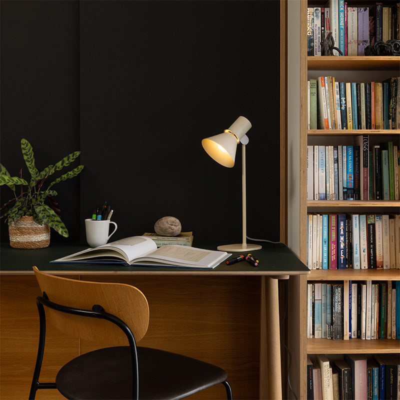Anglepoise Type 80 T1 Table Lamp in Pale Putty — lifestyle