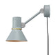 Anglepoise Type 80 W2 Wall Light in Grey Mist, Cable & Plug — packshot, detail