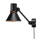 Anglepoise Type 80 W2 Wall Light in Matte Black, Cable & Plug — packshot