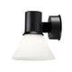 Anglepoise Type 80 W4 Wall Light in Matte Black Opal Glass — packshot, detail