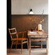 Anglepoise Type 80 W4 Wall Light in Matte Black Opal Glass — lifestyle