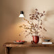 Anglepoise Type 80 W4 Wall Light in Matte Black Opal Glass — lifestyle
