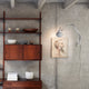 Anglepoise Original 1227 Wall Mounted Lamp in Dove Grey with Grey Cable Braid — lifestyle