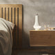 Louis Poulsen Tomoshi Portable Lamp in White — lifestyle, bedroom