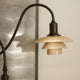 Louis Poulsen PH 1/1 Piano Table Lamp in Aged Brass — lifestyle, detail