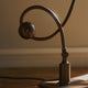 Louis Poulsen PH 1/1 Piano Table Lamp in Aged Brass — lifestyle, detail