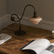 Louis Poulsen PH 1/1 Piano Table Lamp in Aged Brass — lifestyle