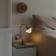 Louis Poulsen PH 1/1 Piano Table Lamp in Aged Brass — lifestyle, bedroom