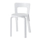 Artek 65 Dining Chair in White Lacquered — packshot