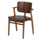 Artek Domus Dining Chair in Walnut Stained Birch — packshot