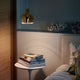 Artek A330S Golden Bell Pendant Light in Polished Brass — lifestyle, bedroom