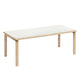 Artek Aalto 97 Extendable Dining Table in White HPL — packshot