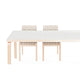Artek Aalto 97 Extendable Dining Table in White HPL — studio, extended