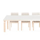 Artek Aalto 97 Extendable Dining Table in White HPL — studio, extended