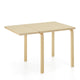 Artek Aalto DL81C Foldable Dining Table in Birch Veneer — packshot