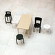 Artek 153B Bench, Slatted Top with Aalto Table, Stool 60, Chair 66 and Chair K65 — lifestyle