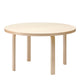 Artek Aalto Round Dining Table 91 in Birch Veneer — packshot