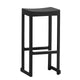 Artek Atelier Bar Stool 75cm in Beech Black — packshot