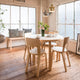 Artek 153A Bench, Slatted Top with A330s Golden Bell Pendant — lifestyle