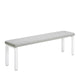 Artek 168B Bench Upholstered Seat, White Lacquered — packshot