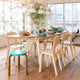 Artek 66 Dining Chair in White Lacquered — lifestyle, dining room
