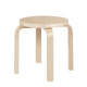 Artek NE60 Children's Stool in Natural Lacquered Birch — packshot