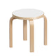 Artek NE60 Children's Stool in White HPL — packshot