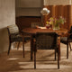 Artek Armchair 45 in Olive Envy Leather with A333 Table and Screen 100 — lifestyle