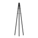 Artek Kiila Coat Stand in Black Lacquered Ash, Black Hooks — packshot
