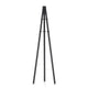 Artek Kiila Coat Stand in Black Lacquered Ash, Black Hooks — packshot, detail