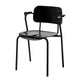 Artek Lukki Dining Chair in Black Lacquered — packshot