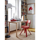 Artek Aalto Rectangular Dining Table 80A — lifestyle, with Artek Rival Chair
