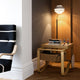 Artek 900 Tea Trolley with Artek A808 Floor Light — lifestyle