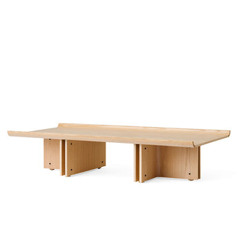 Audo Conrad Lounge Table in Natural Oak — packshot