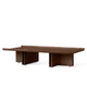 Audo Conrad Lounge Table in Dark Stained Oak — packshot