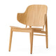 Audo The Penguin Wooden Lounge Chair in Natural Oak — packshot