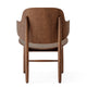 Audo The Penguin Wooden Lounge Chair in Red Stained Oak — packshot, detail